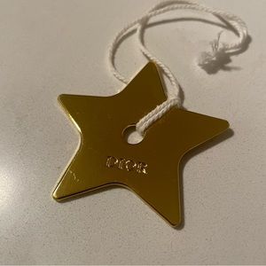 Dior Star Charm Gold